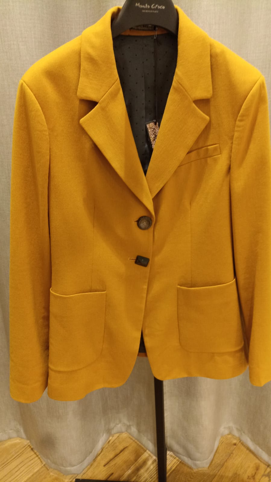 MALIPARMI GIACCA OCRA