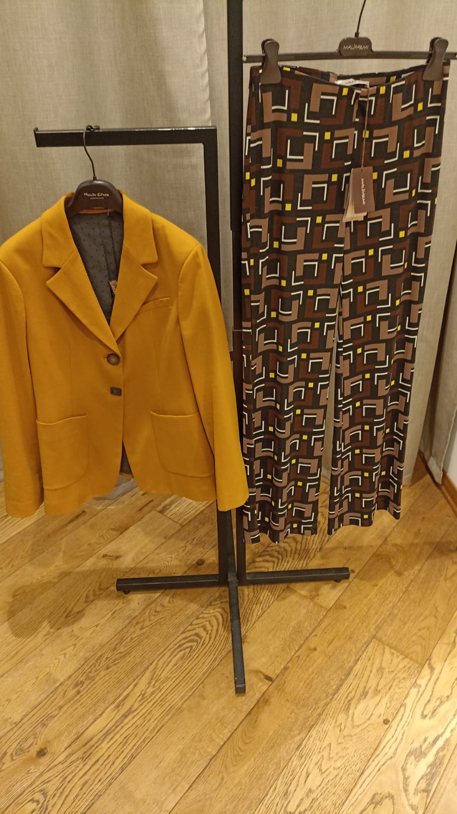 MALIPARMI GIACCA OCRA