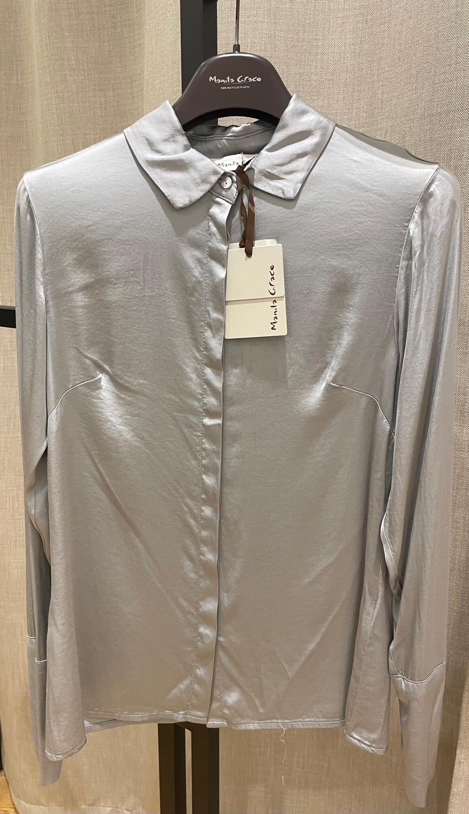 MANILA GRACE CAMICIA GRIGIO