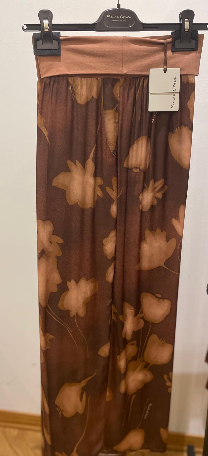 MANILA GRACE PANTALONE FANTASIA FIORI