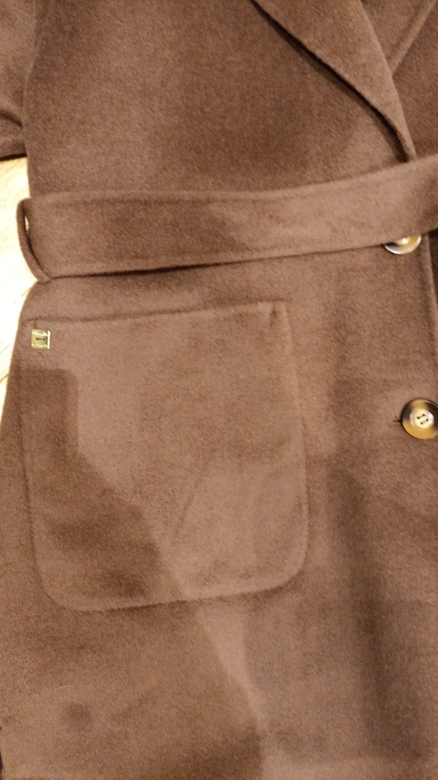 MANILA GRACE CAPPOTTONE MARRONE