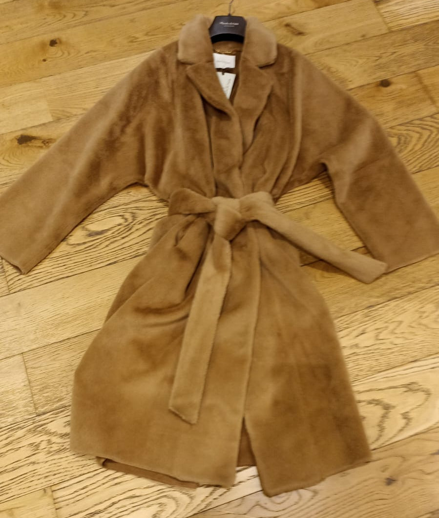 MANILA GRACE CAPPOTTONE CAMMELLO