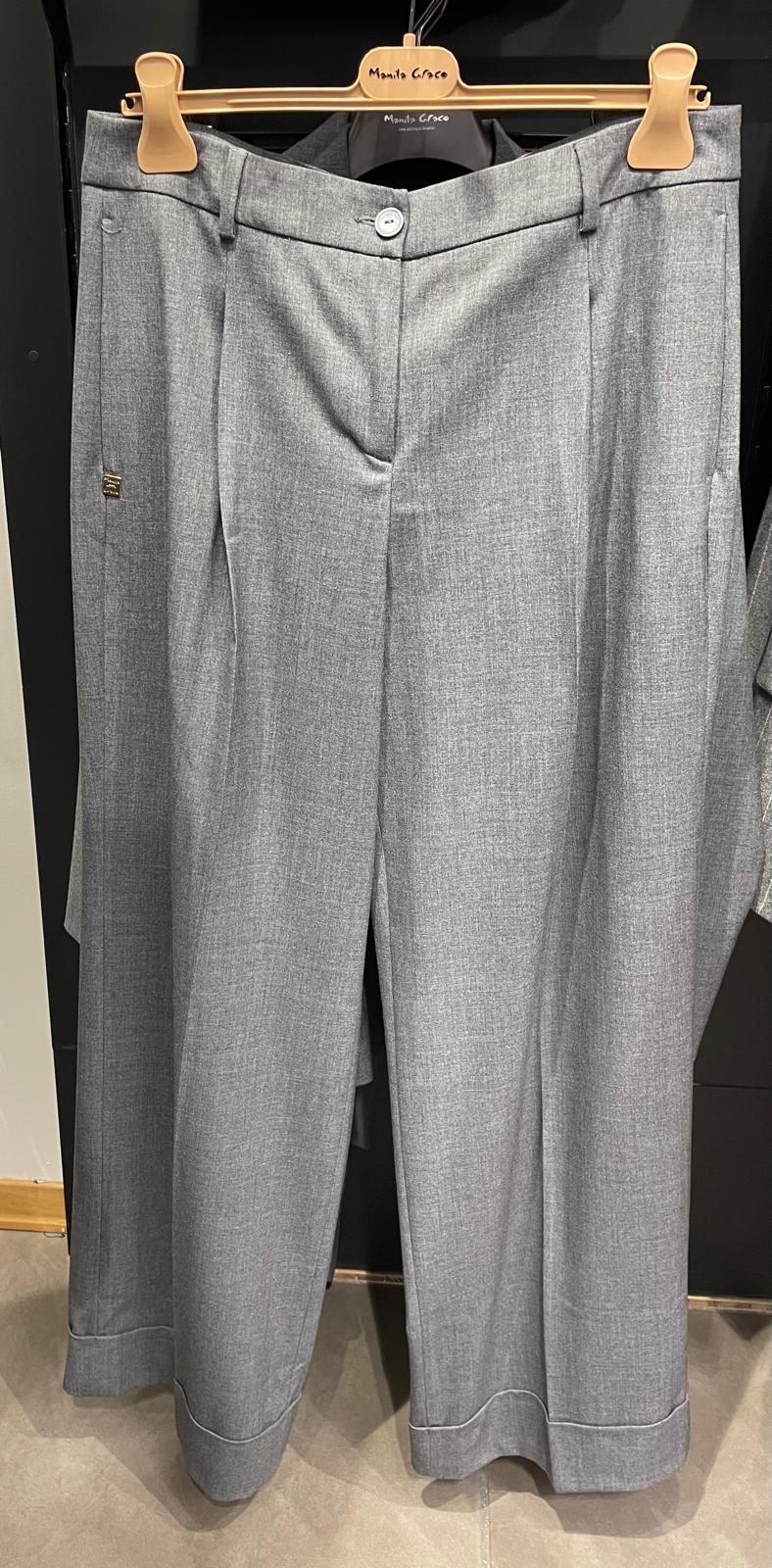 MANILA GRACE PANTALONE GRIGIO