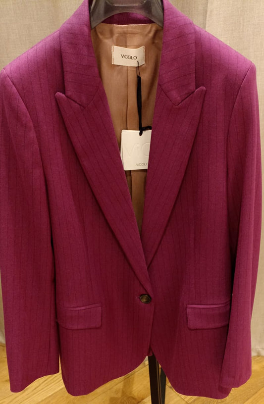 VICOLO GIACCA MAGENTA