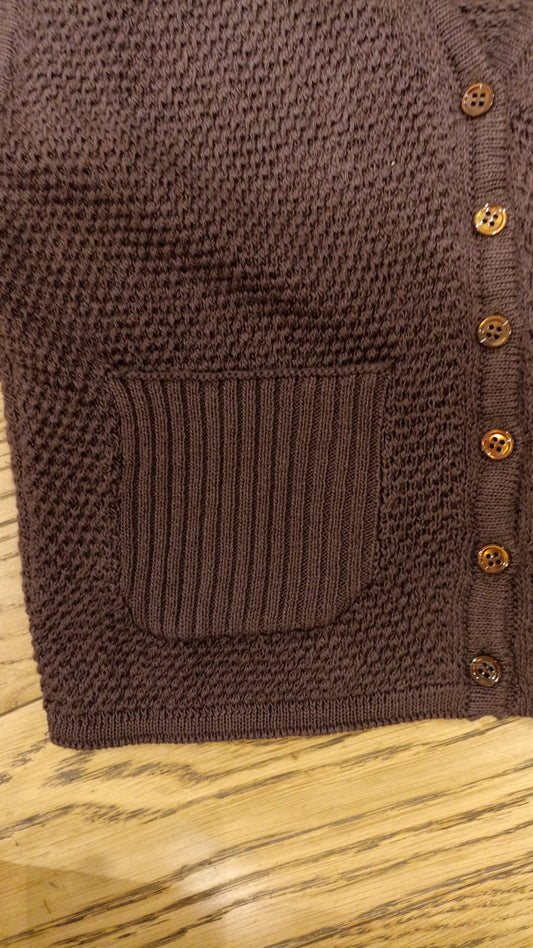 VICOLO GILET MARRONE