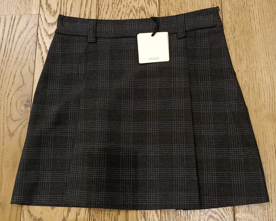 VICOLO MINI GONNA GRIGIO