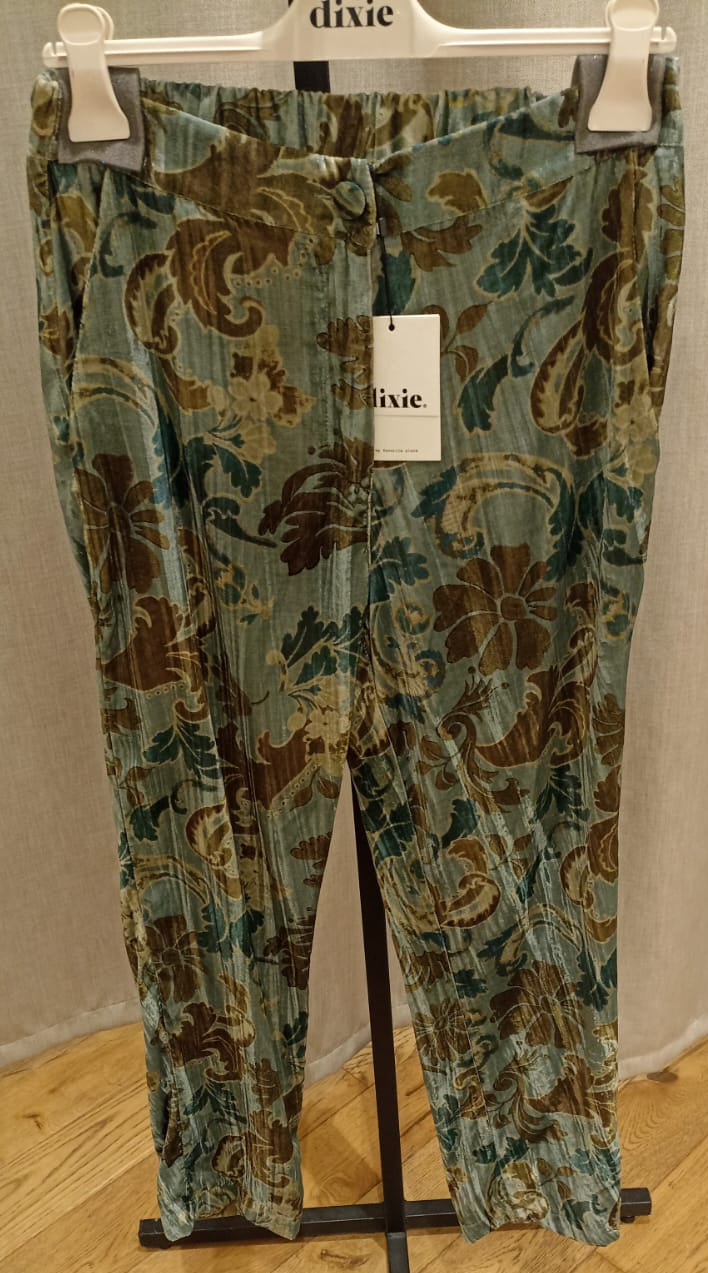 DIXIE PANTALONE FIORI
