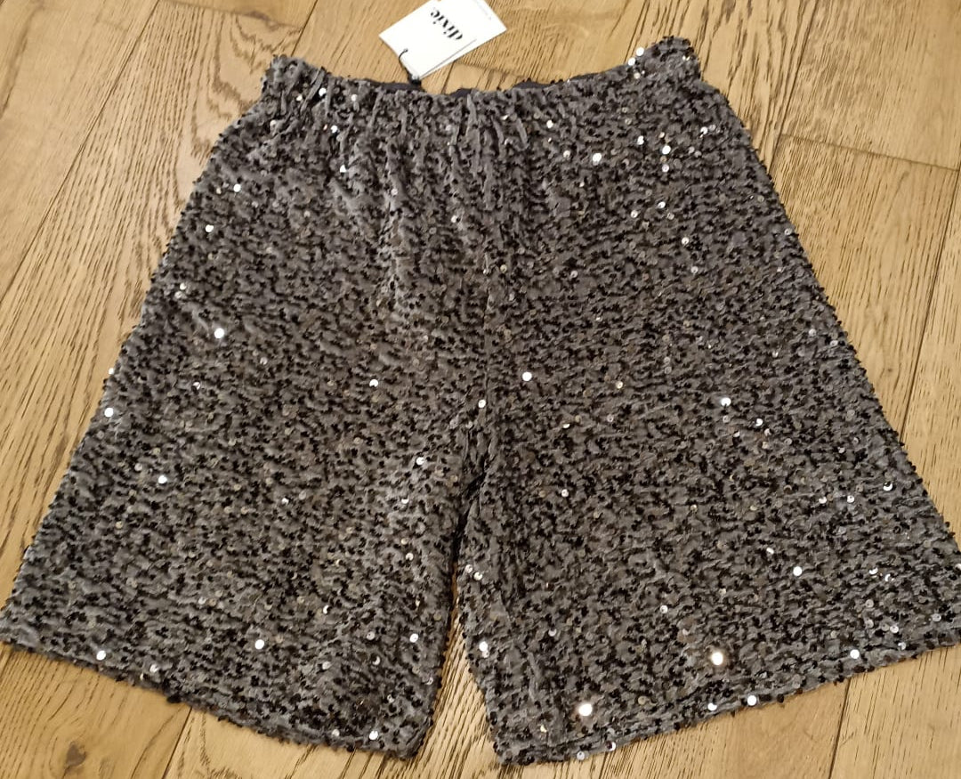 DIXIE PANTALONCINO ARGENTO