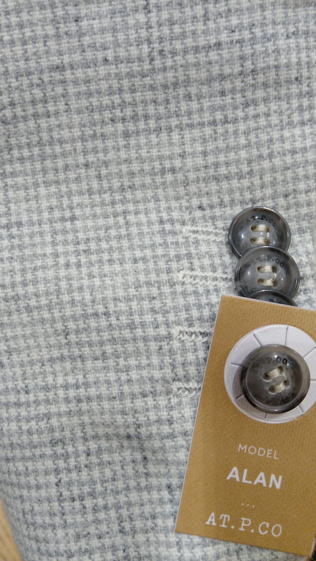 AT.P.CO. GIACCA GRIGIO GRIGIO CHIARO