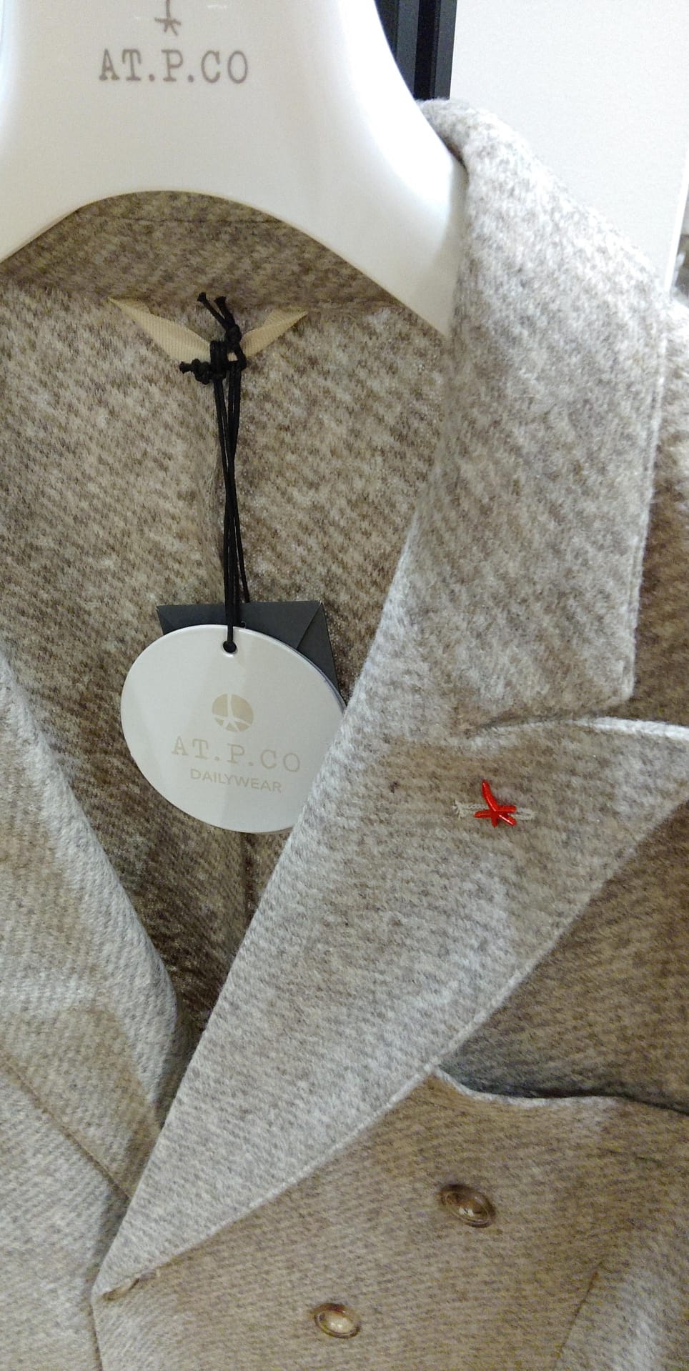 AT.P.CO. GIACCA DOPPIO PETTO SPIGATO