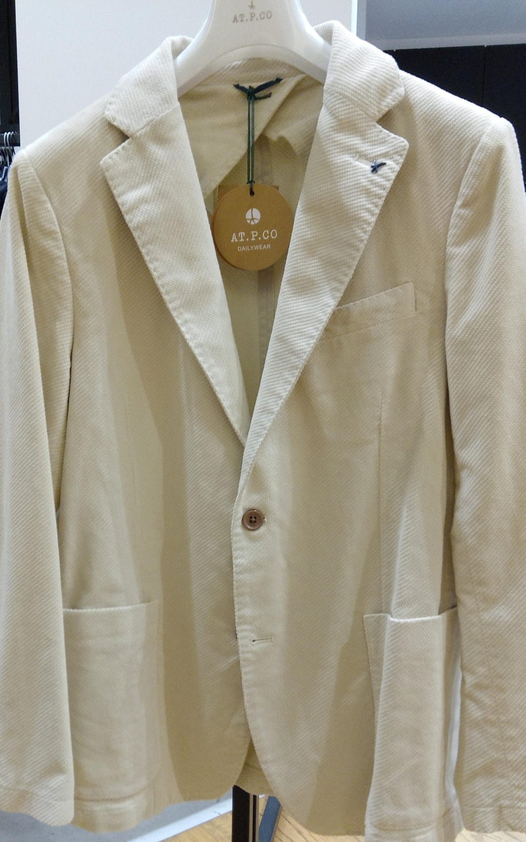 AT.P.CO. GIACCA PANNA