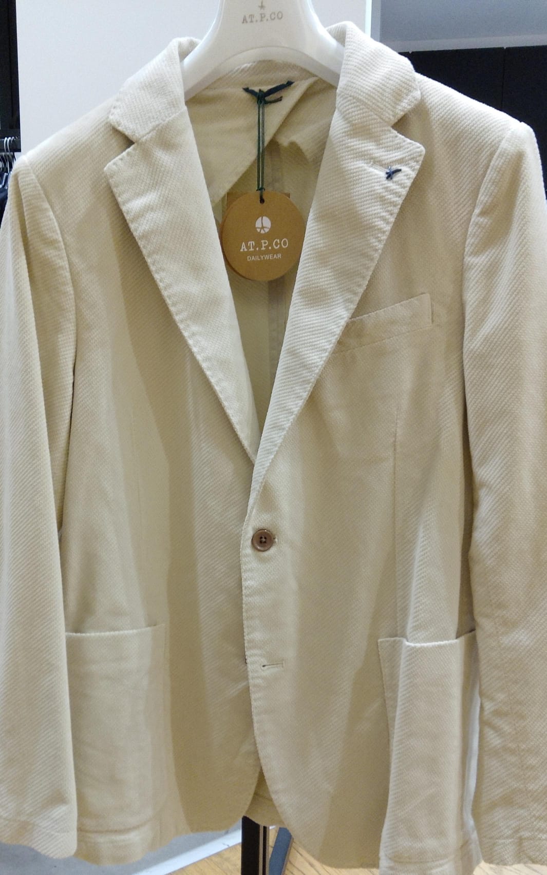 AT.P.CO. GIACCA PANNA