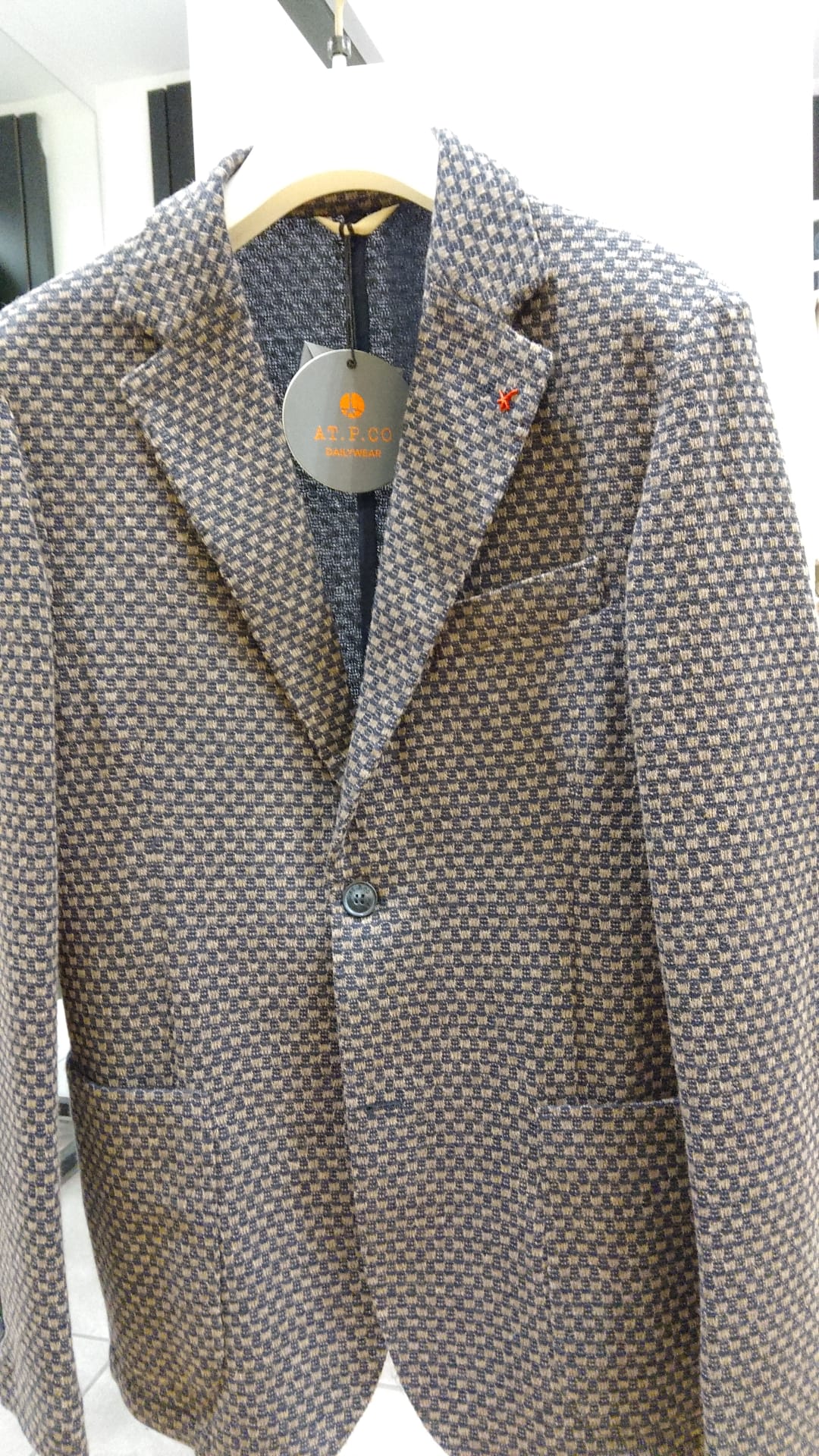 AT.P.CO. GIACCA A QUADRI