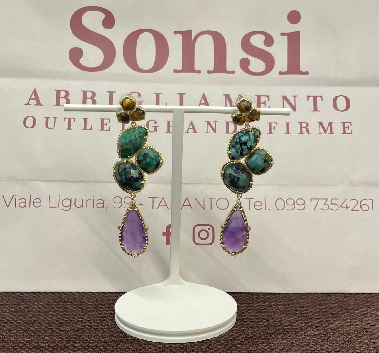 SONSI ORECCHINI MULTICOLOR