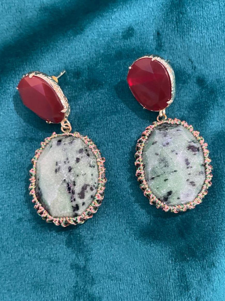 SONSI ORECCHINI VERDE