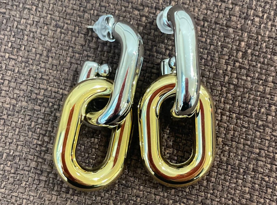 SONSI ORECCHINI BICOLORE