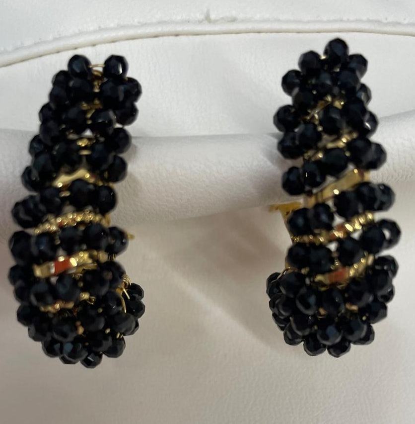 SONSI ORECCHINI NERO