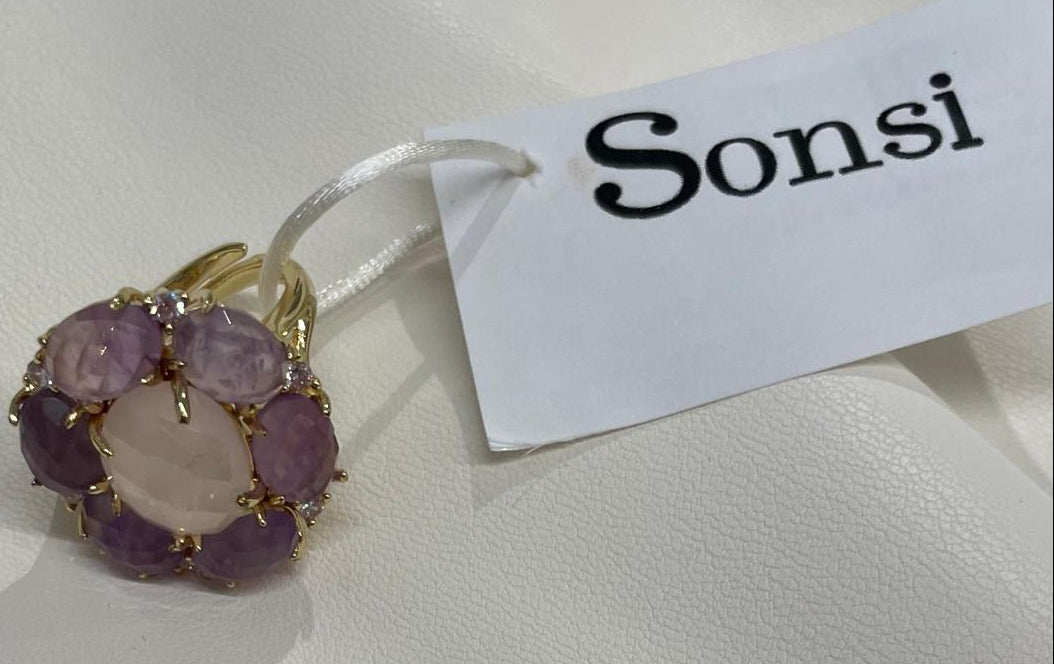 SONSI ANELLO LILLA