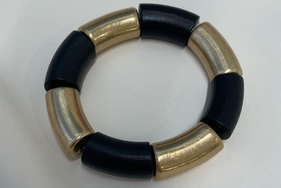 SONSI BRACCIALE NERO/ORO