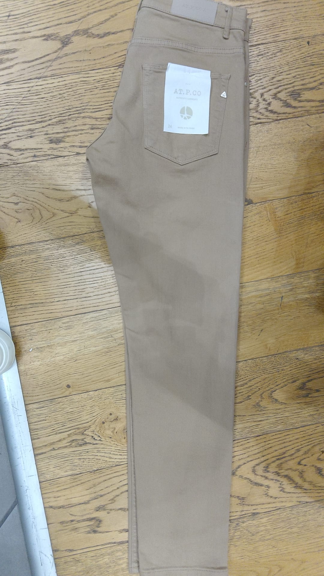 AT.P.CO. PANTALONE BEIGE