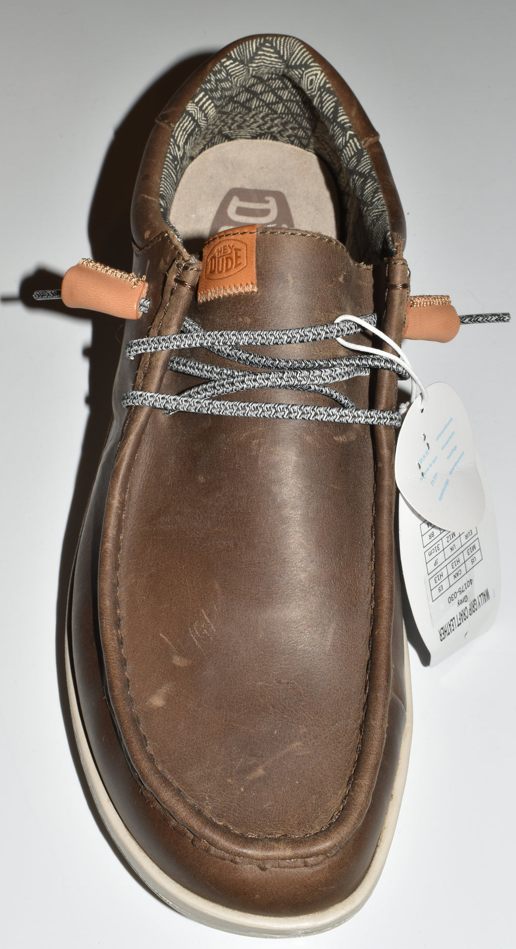 HEY DUDE MOCASSINO CUOIO