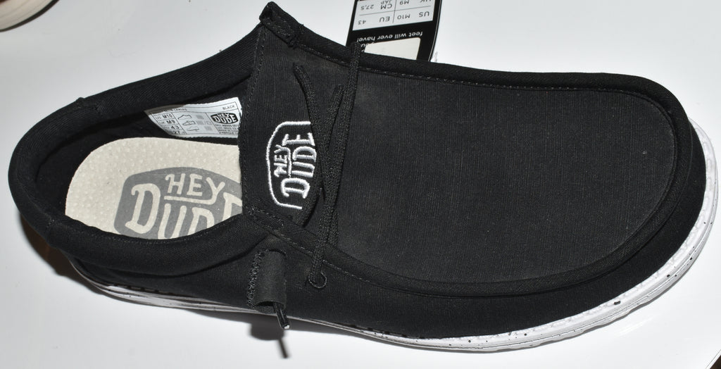 HEY DUDE MOCASSINO NERO