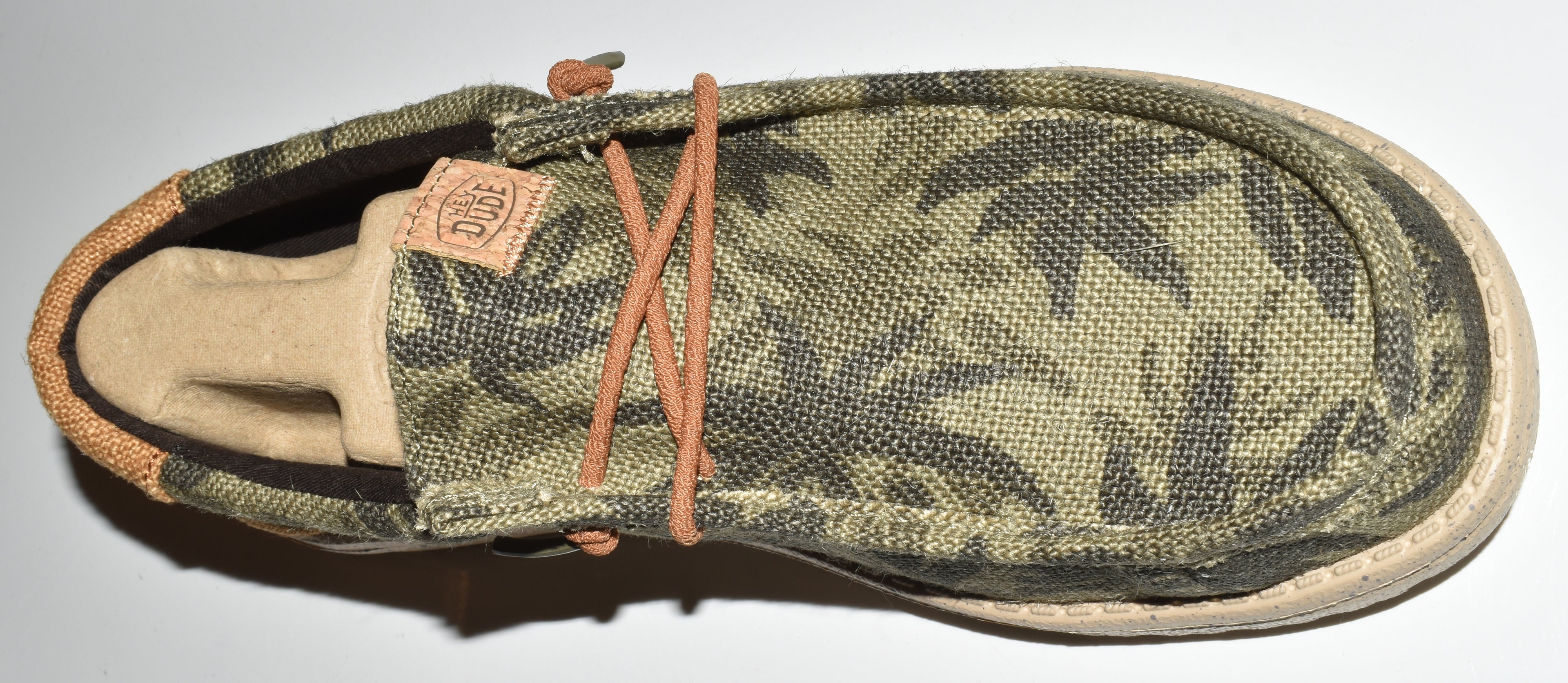 HEY DUDE MOCASSINO PALM JUTE