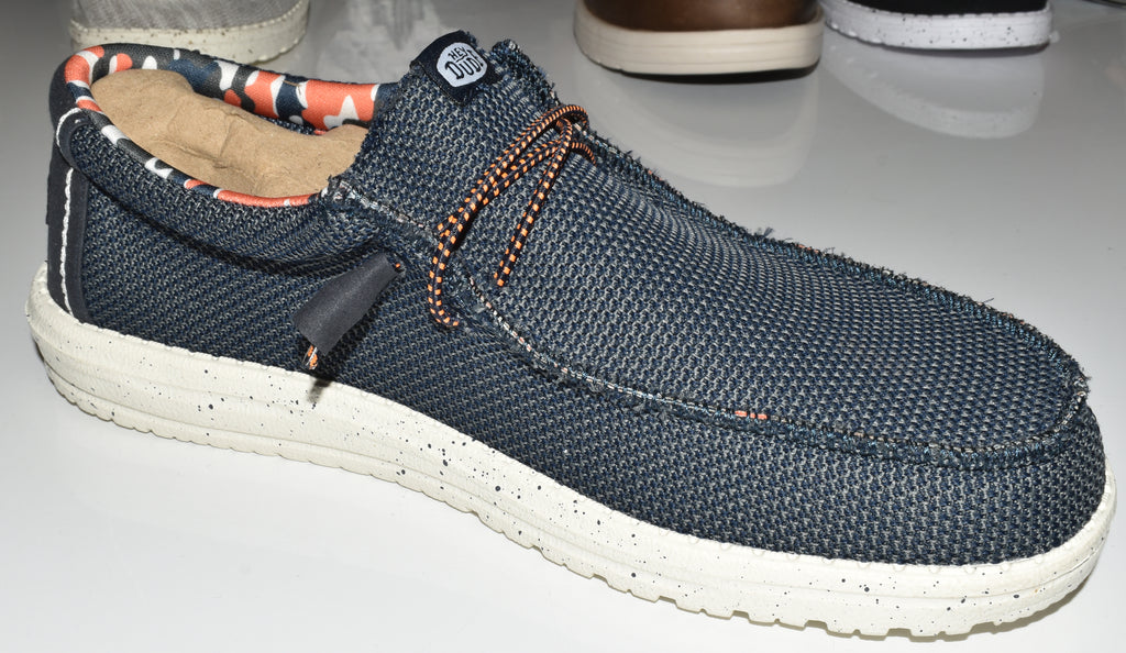 HEY DUDE MOCASSINO BLU