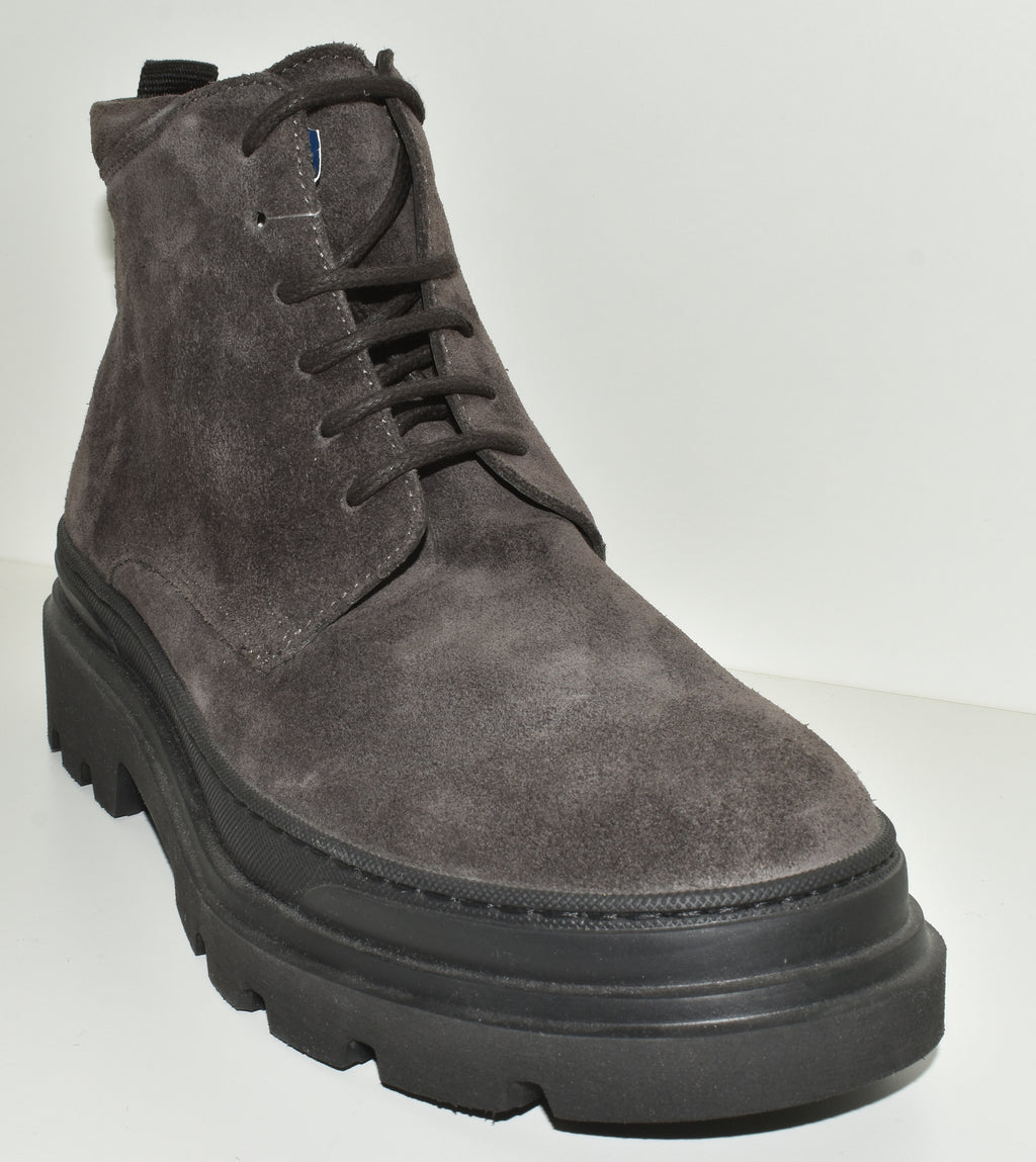 SOLDINI STIVALETTO ALLACCIATO GRIGIO