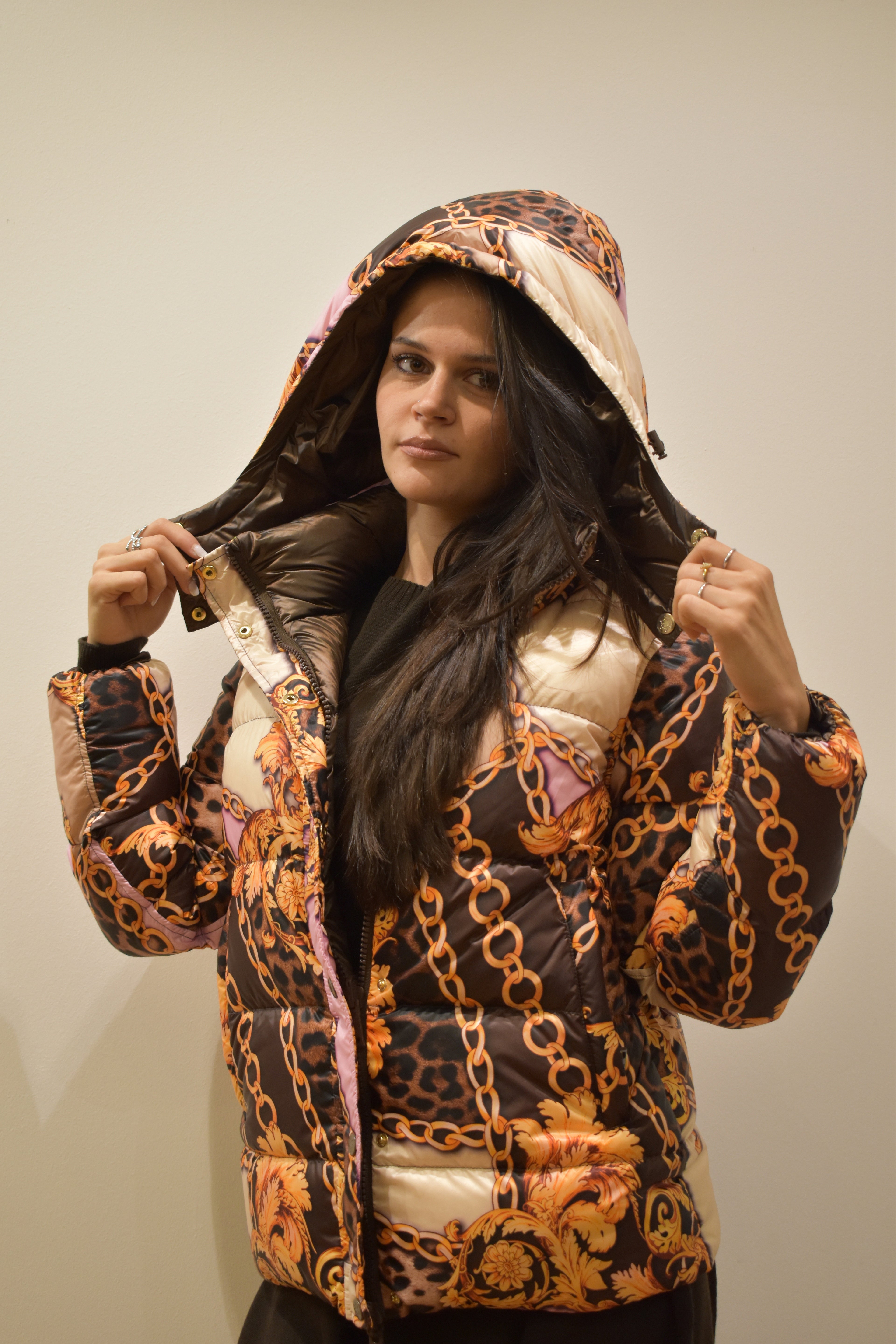 NOSECRETS PIUMINO MARRONE SCURO